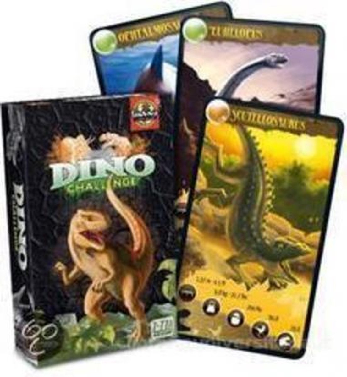 Dino Challenge - zwart - Educatief spel