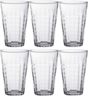 6x Drinkglazen/waterglazen Prisme transparant 330 ml - Koffie/thee glazen Prisme 330 ml