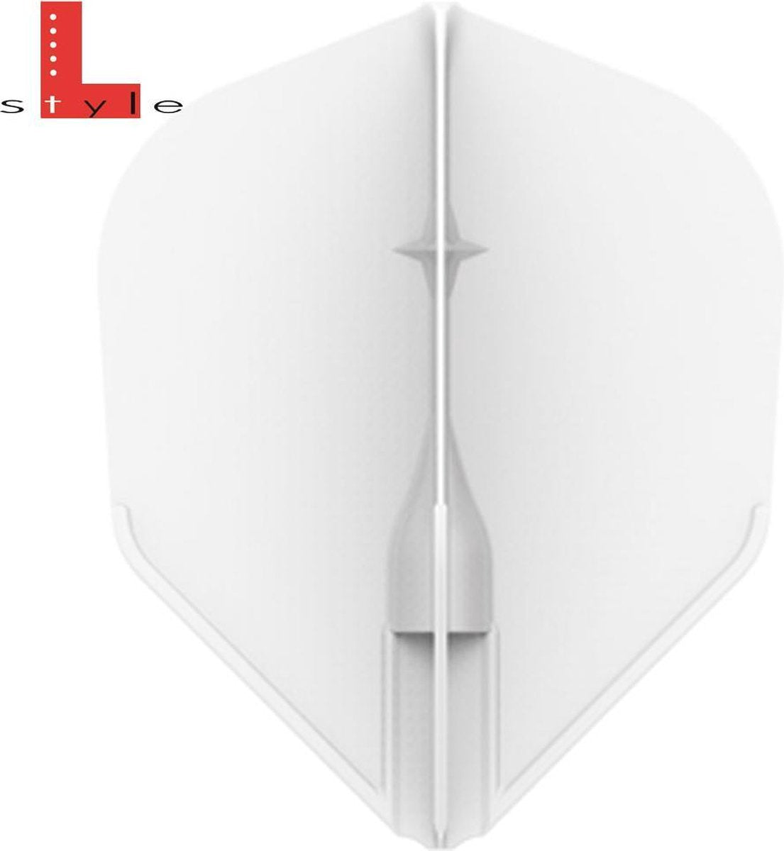 L-Style Champagne Flight EZ L3 Shape Solid White