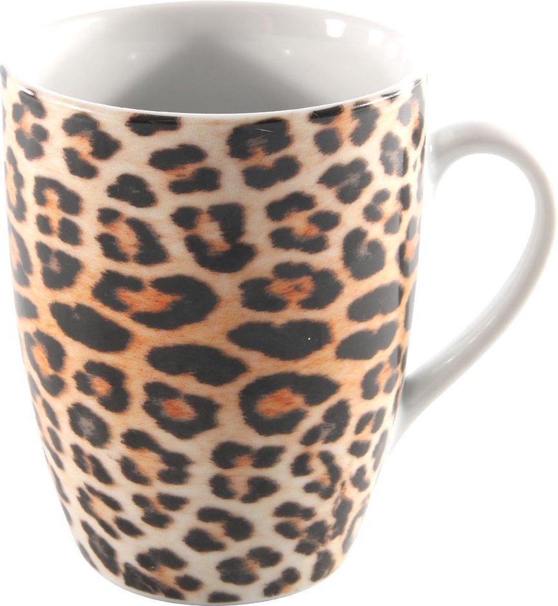 Koffiemok luipaard 340ml