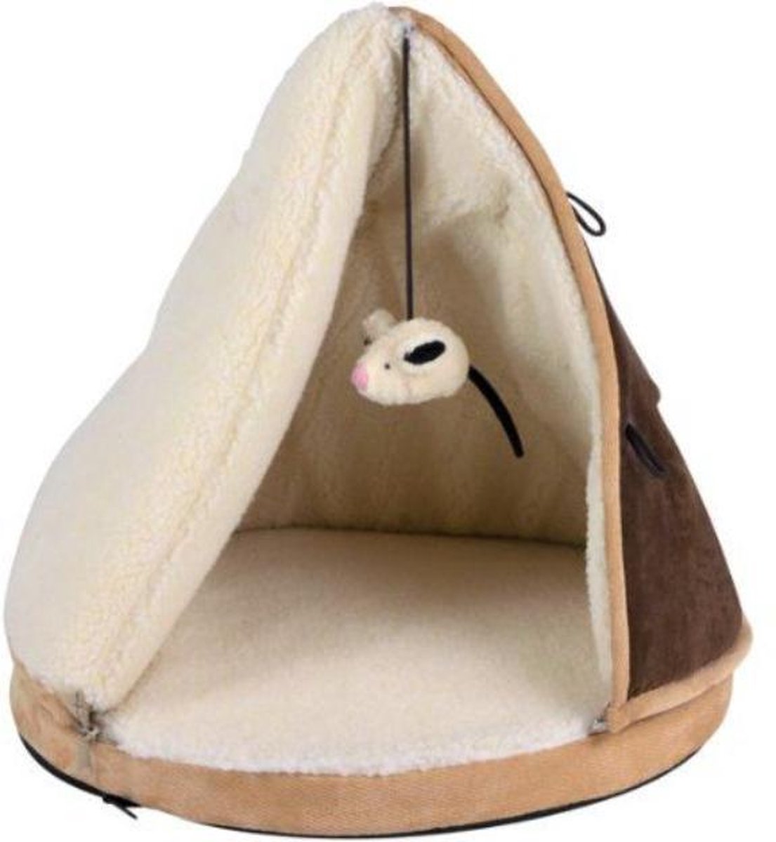 Kattenligplaats / Speelgrot Shani - Tipi - 45 cm diameter