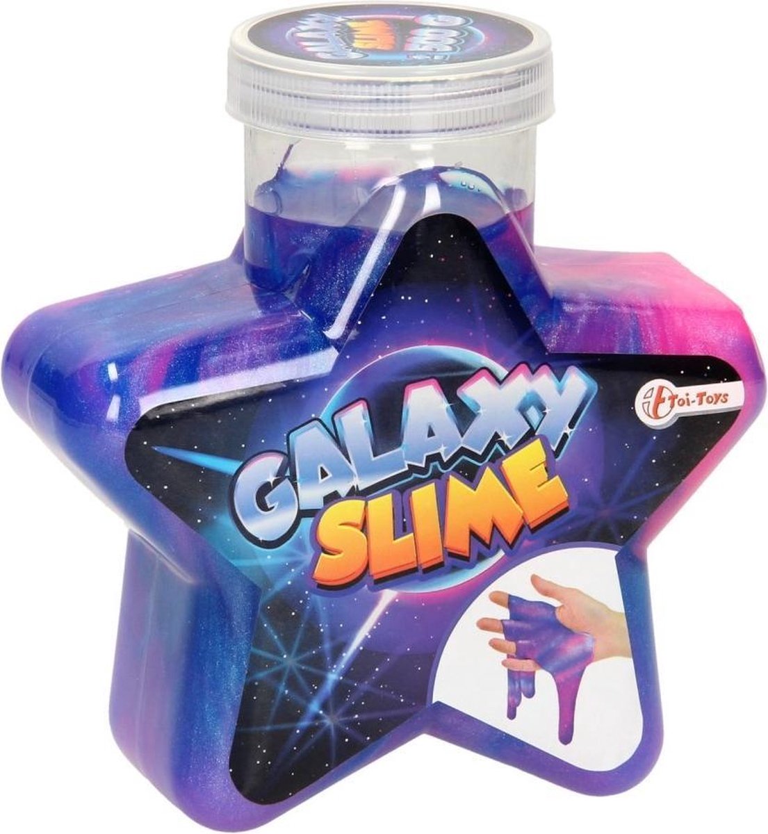 Toi Toys Galaxy slime in grote ster