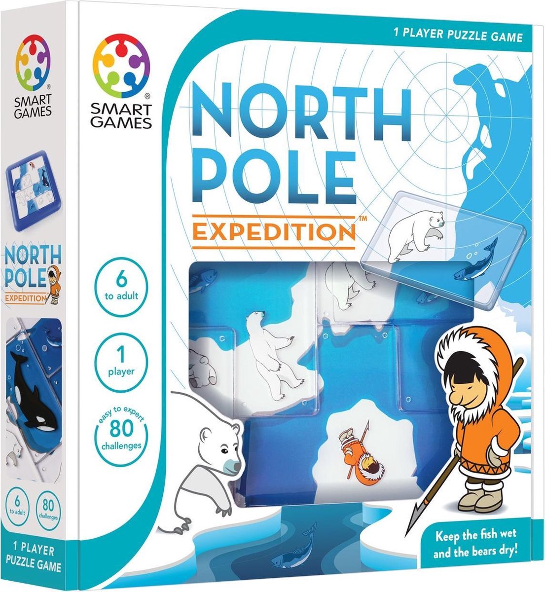 Smart Games North Pole Expedition (80 opdrachten)