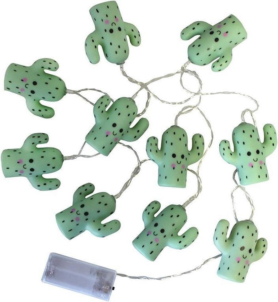 House of Disaster String lights 10 cactussen Groen
