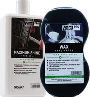 Valet Pro - Maxium Tyre Shine & Wax Pad -  twv € 31