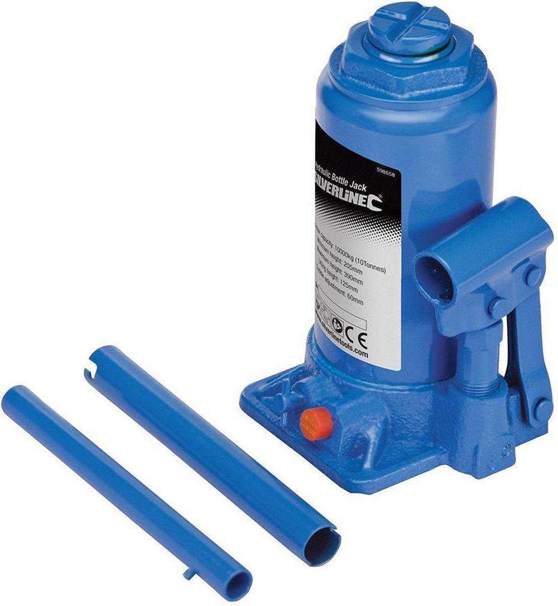 Silverline Hydraulische potkriks 10 ton