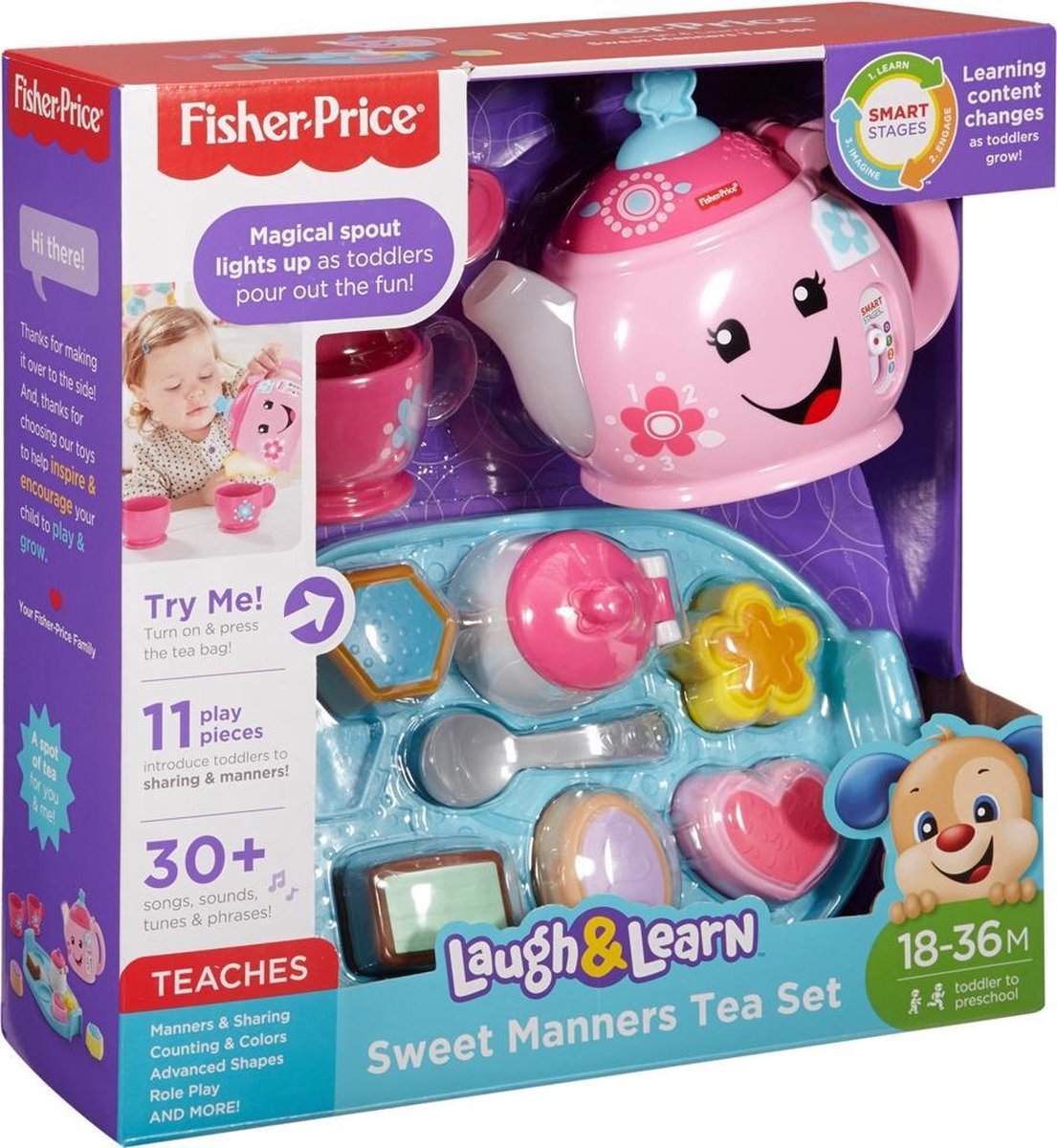 Fisher Price Leerplezier Theeservies Goede Manieren