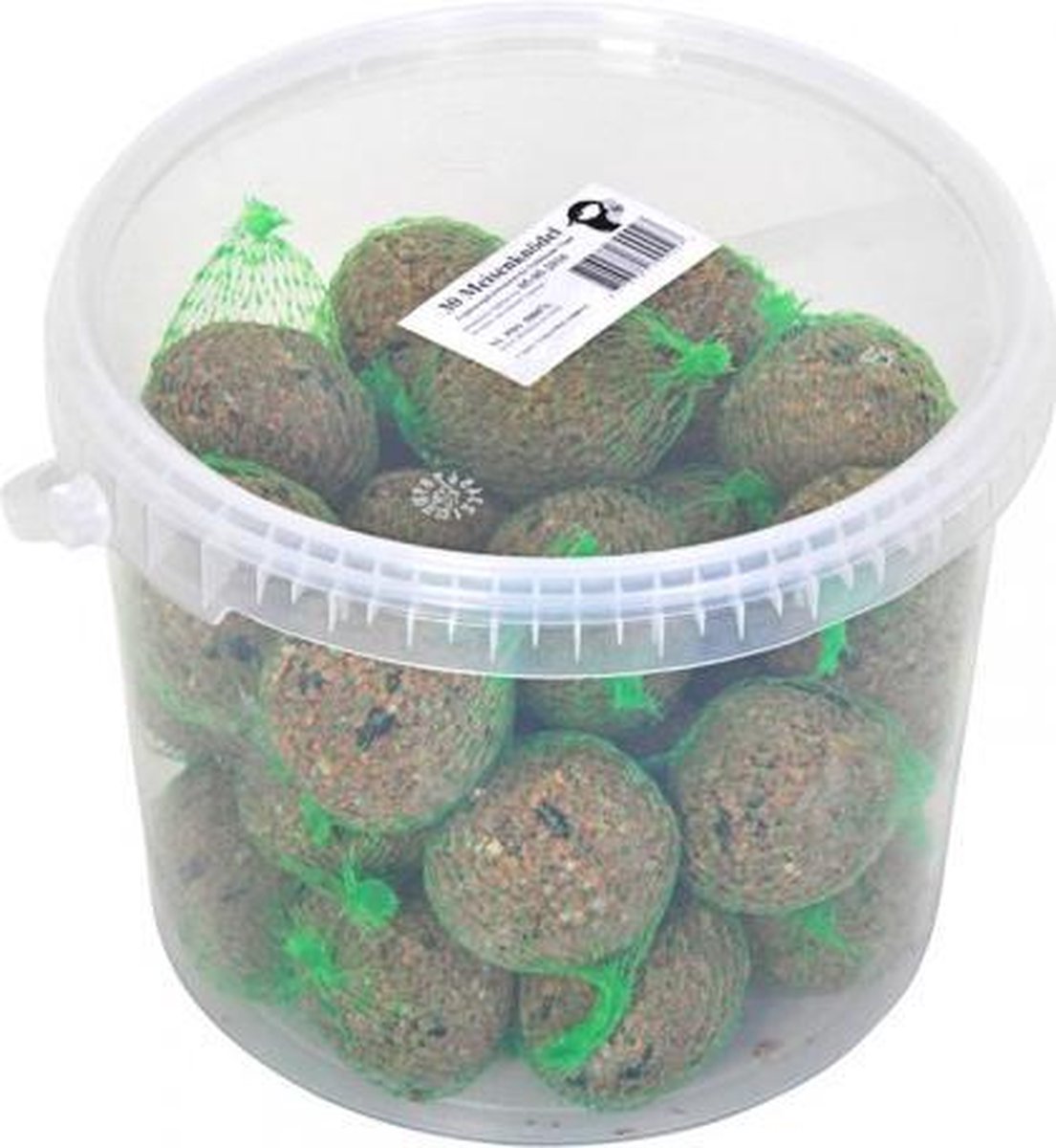 Mezenbollen in emmer 30 stuks. (Voorlopig niet verkrijgbaar met emmer).