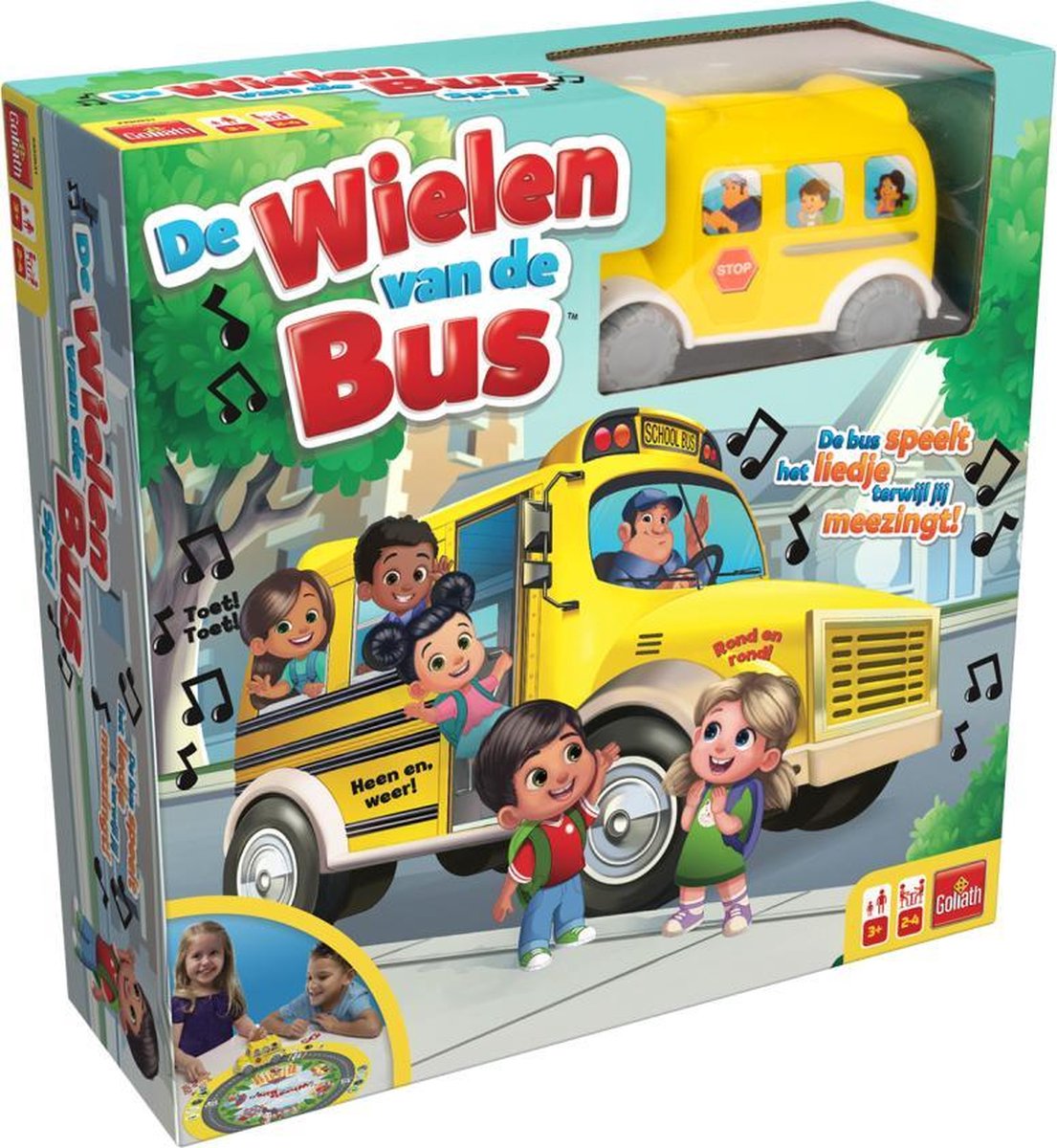 Wielen van de Bus - Actiespel - Goliath