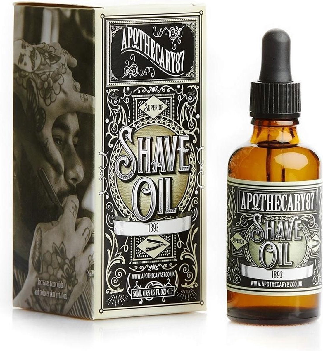 Apothecary 87 Shave Oil - An 1893 Fragrance