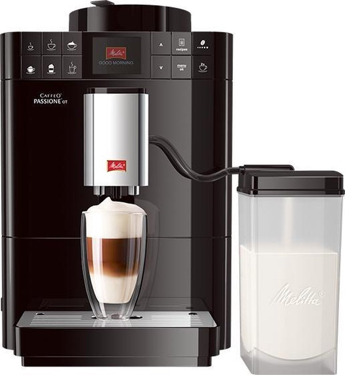 Melitta Caffeo Passione One Touch - Espressomachine - Zwart