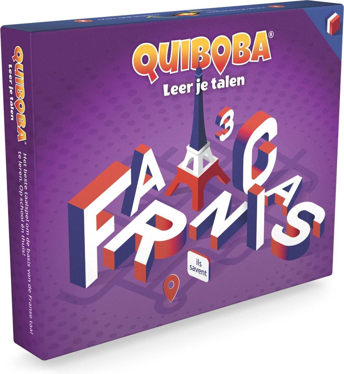 Frans taal spel (spel #3) - leerzaam spelletje om op een eenvoudige manier de basiskennis van de brugklas te leren