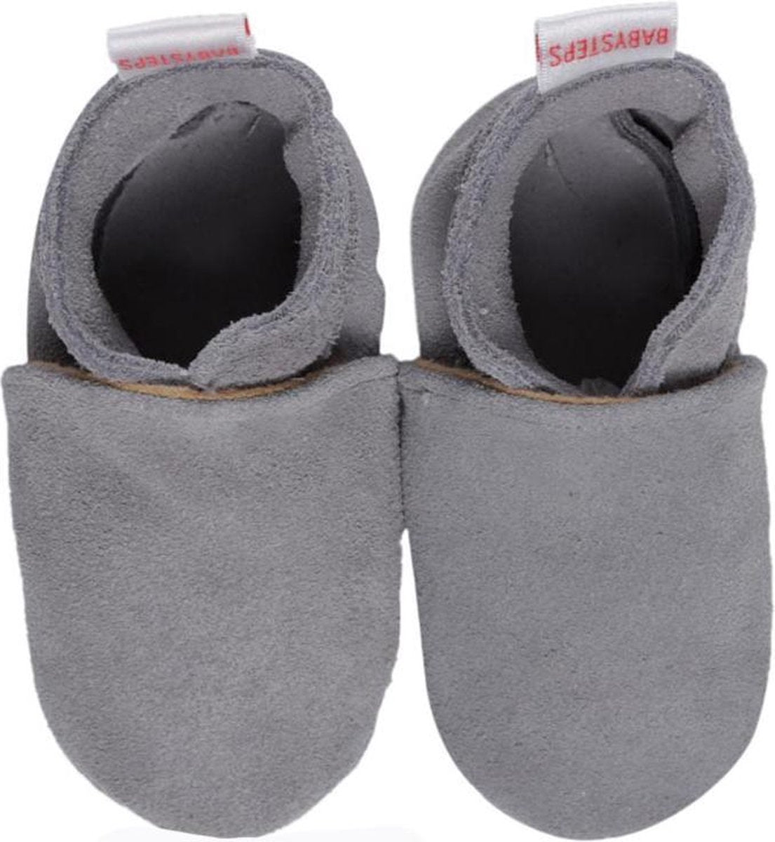 BabySteps slofjes Plain Grey maat 24/25