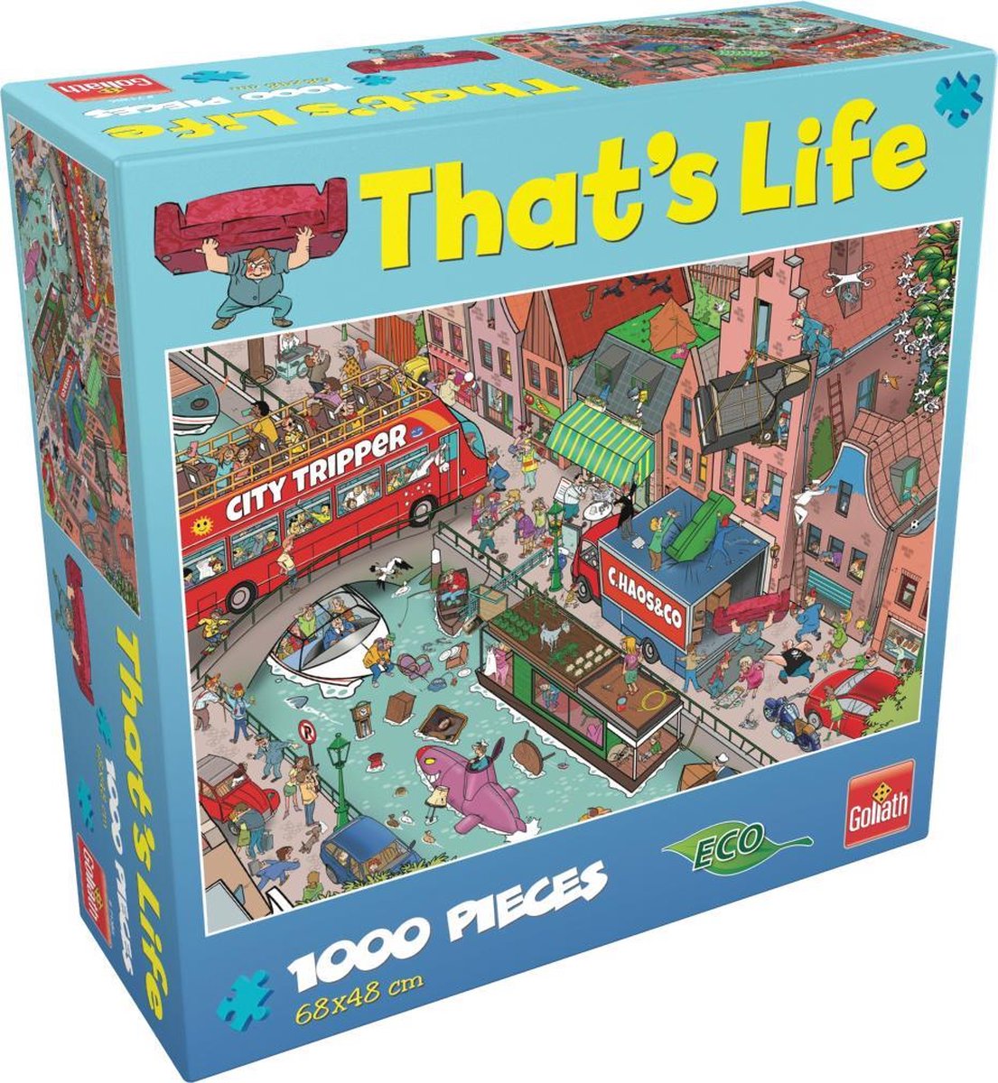 Goliath - That's Life - Pussle - Moving (1000pcs) (71385)