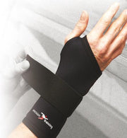 Precision Polsbrace Long Wrist Neopreen/nylon Zwart Maat Xl