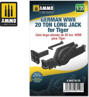 Mig - 1/35 German Wwii 20 Ton Long Jack For Tiger (3/21) * - modelbouwsets