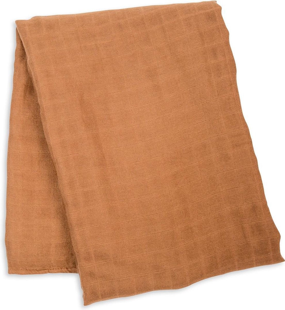 Lulujo swaddle bamboo 120x120 -Tan
