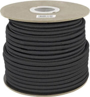 50 meter Elastisch Touw - 4 mm - ZWART - elastiek op rol