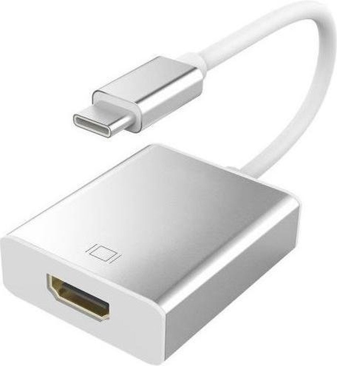 Garpex® USB Type-C 3.1 naar HDMI Adapter (4K) Zilver 23cm