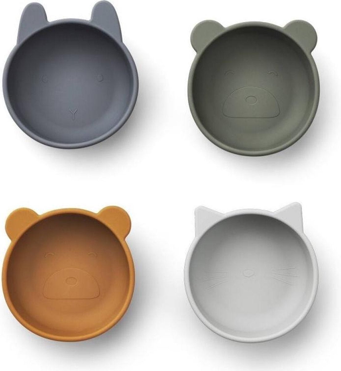 Liewood | Set van 4 Iggy silicone bowls