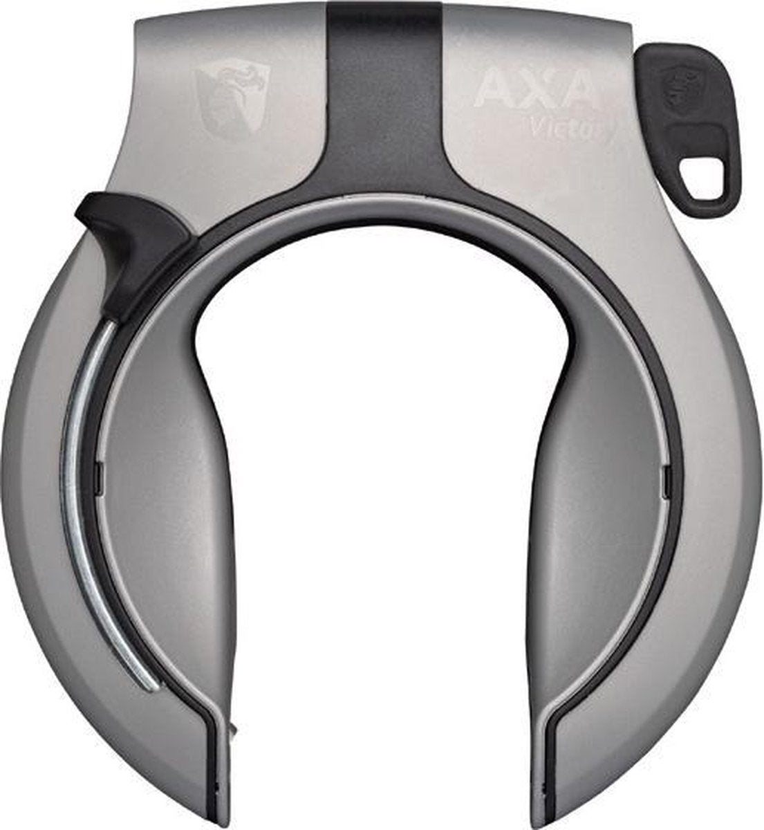Ringslot axa victory zwart/grijs (kaart)