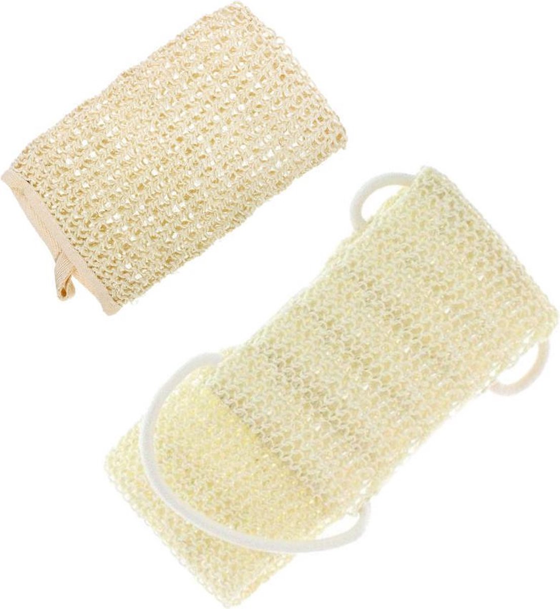 naturae dorum Scrubband en scrubhandschoen sisal