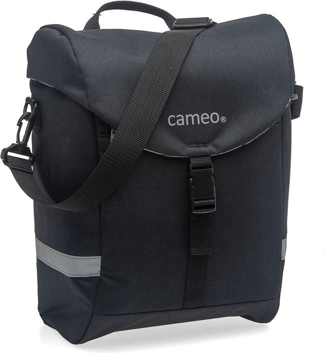 dubbele fietstas Avero 25L zwart