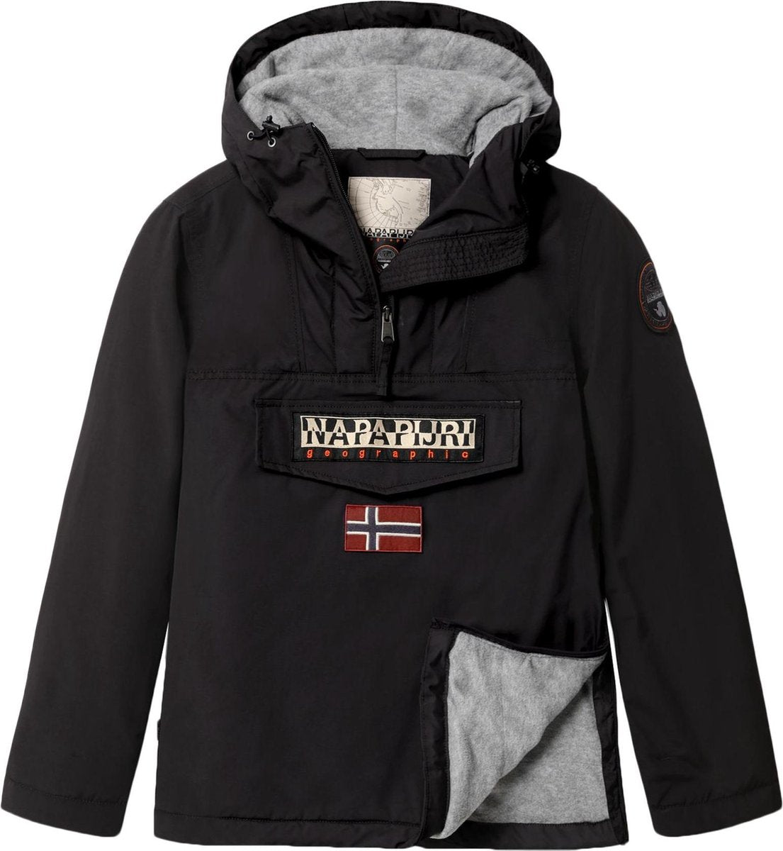 Napapijri Rainforest Winter 3 Jas - Maat L  - Vrouwen - zwart