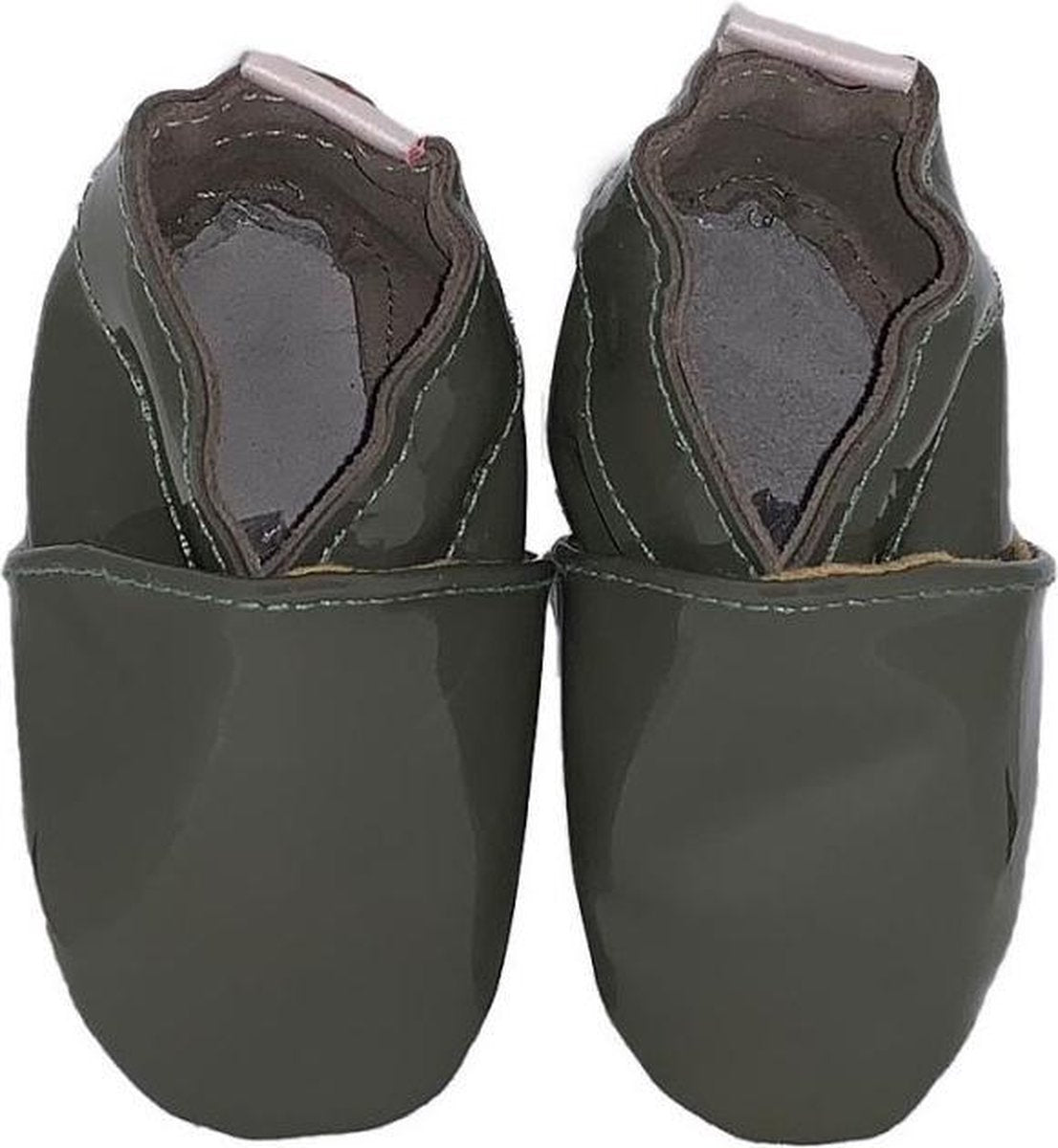 BabySteps slofjes Classic Green Lak maat 24/25