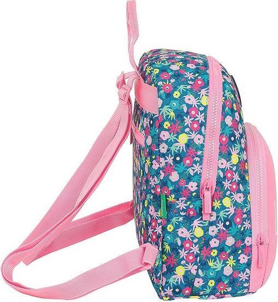 Casual Rugtas Benetton Blooming Roze