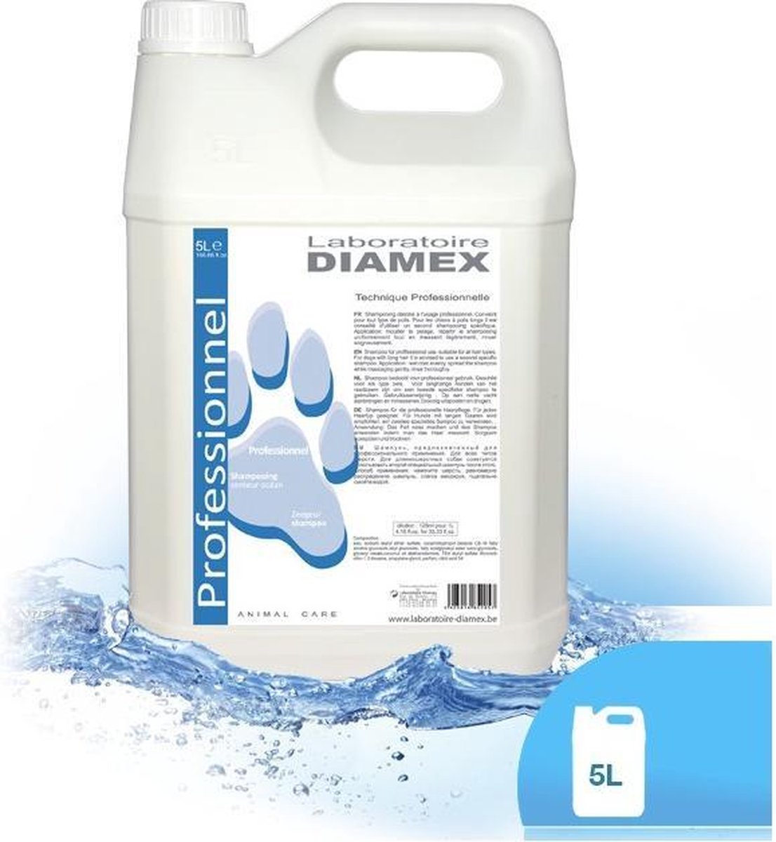 Diamex Hondenshampoo Professional Ocean 5L