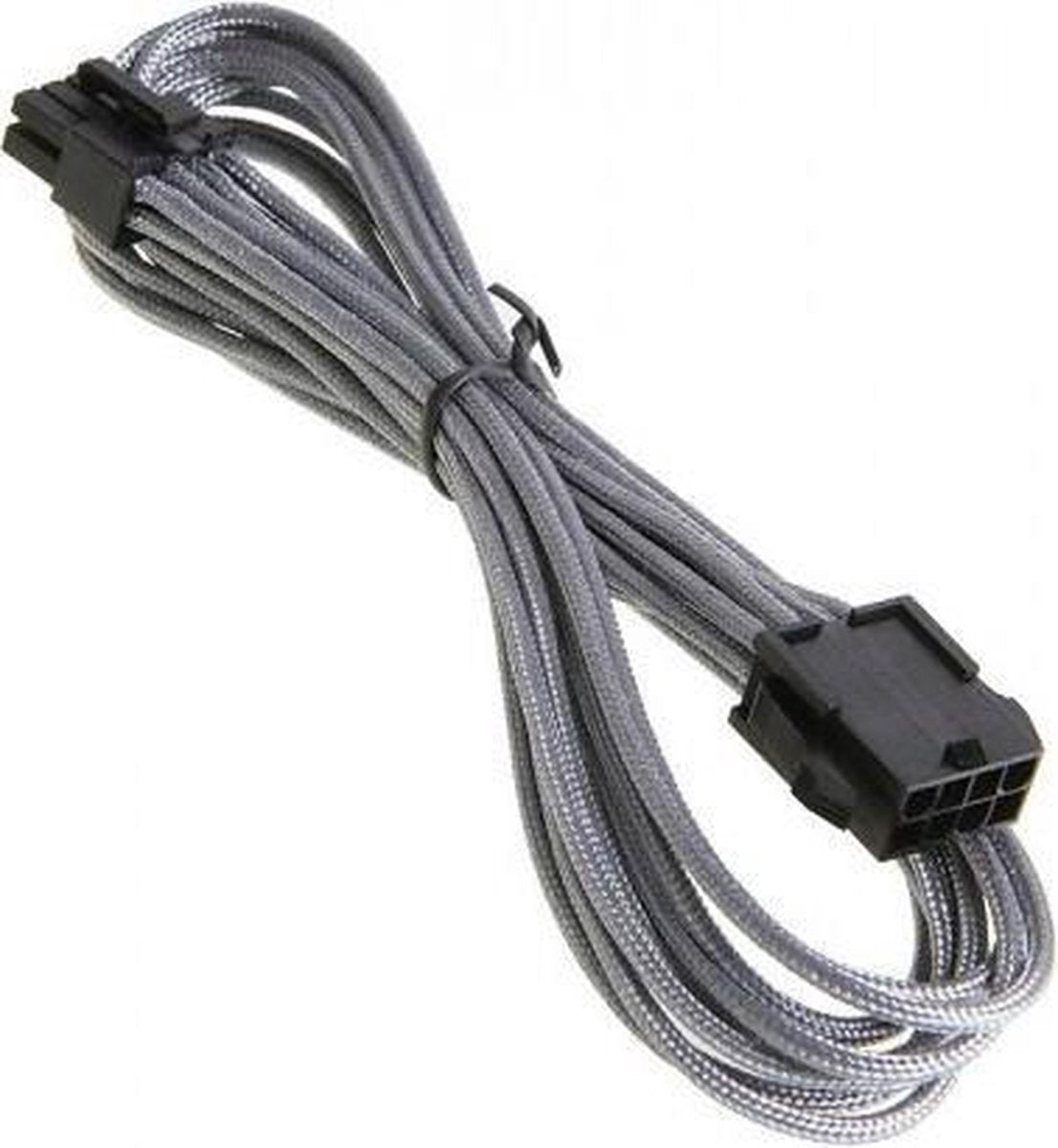 Bitfenix Stroom Verlengkabel [1x EPS-stroomstekker 8-polig - 1x EPS-stroombus 8-polig] 45.00 cm Zilver