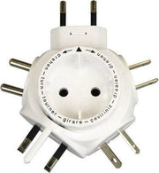 Bellson Stekker Reisstekkerset Travel-star wit 005173
