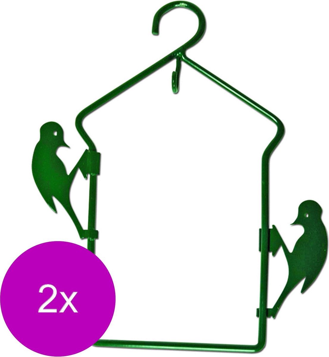 Wildbird Hanger Metaal Pindacakes Hong Kong - Voersilo - 2 x 20x16x1 cm