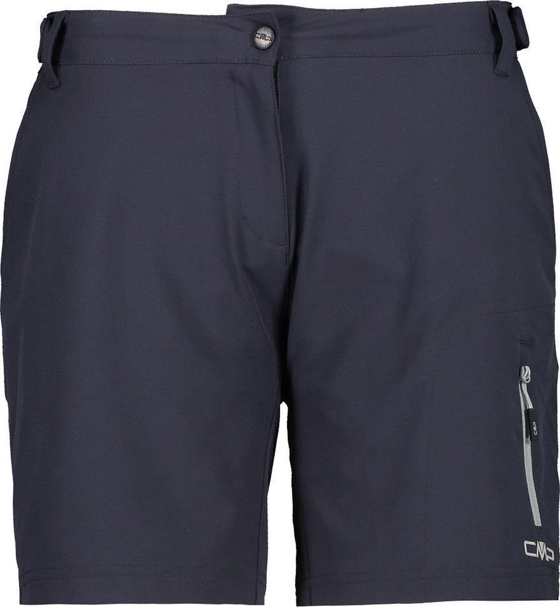 Cmp Fietsbroek Dames Polyester/elastaan Antraciet Maat 46