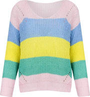 Pastels rainbow sweater