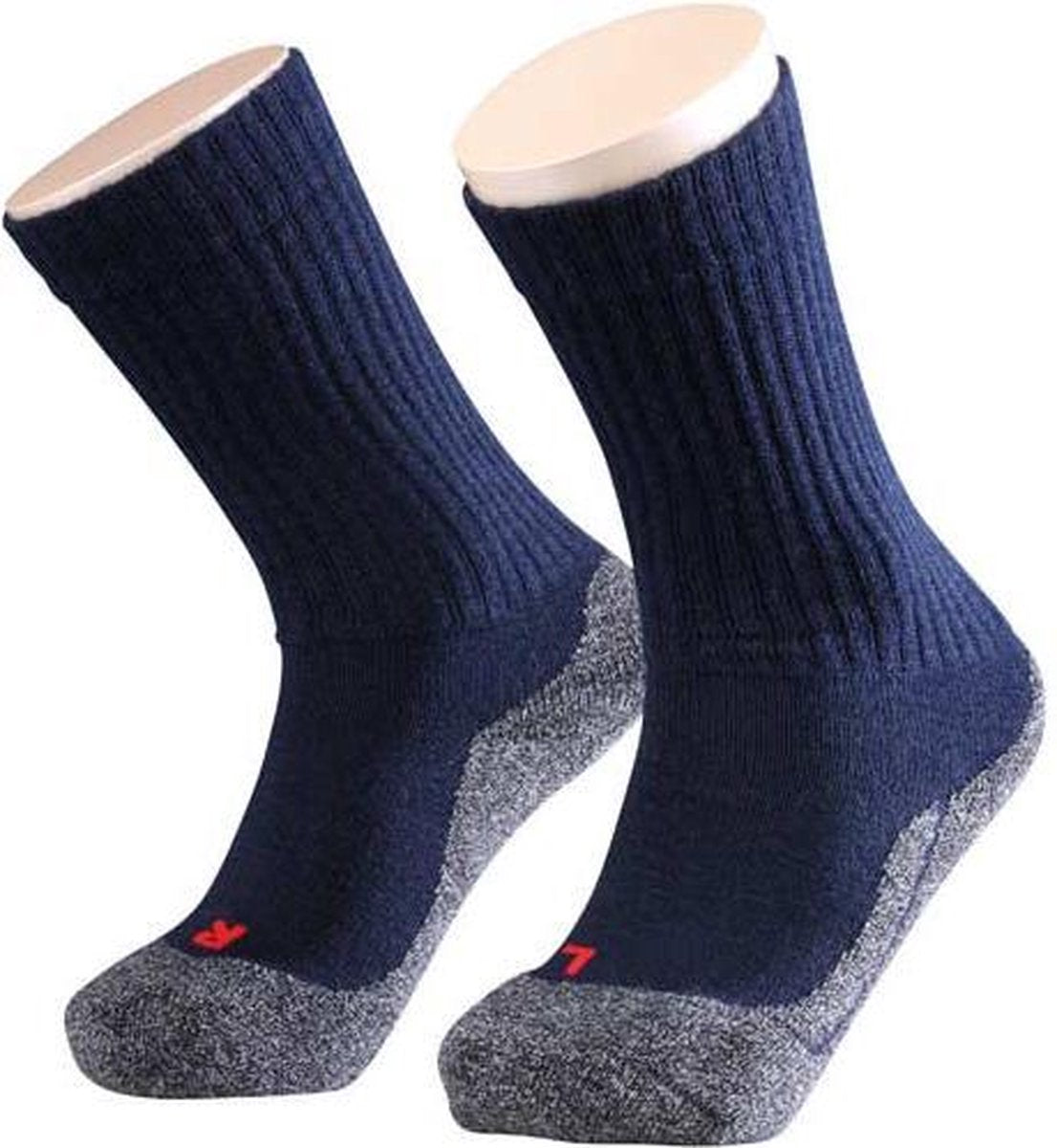 FALKE Active Warm Kinderen Sokken - Blauw - Maat 35-38