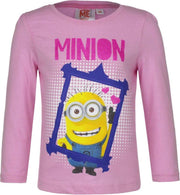 Kinder Longsleeve - Tom (Roze)Minions