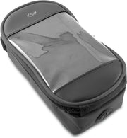 Hoes voor fiets smartphonehouder op de fiets- zwart - voor telefoons tot 5