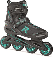 Roces ICON Inlineskates - Maat 37 - Vrouwen - Zwart/Blauw
