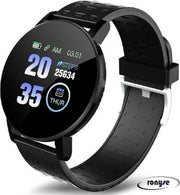 Stappenteller - Calorieënmeter - Hartslagmeter - Zuurstofmeter - Sport horloge - Bloeddrukmeter - Afstandmeter - Zwart - Smart Bracelet - IOS & Android - Voor Heren en Dames