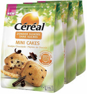 3x Cereal Mini Cakes Stukjes Chocolade 196 gr