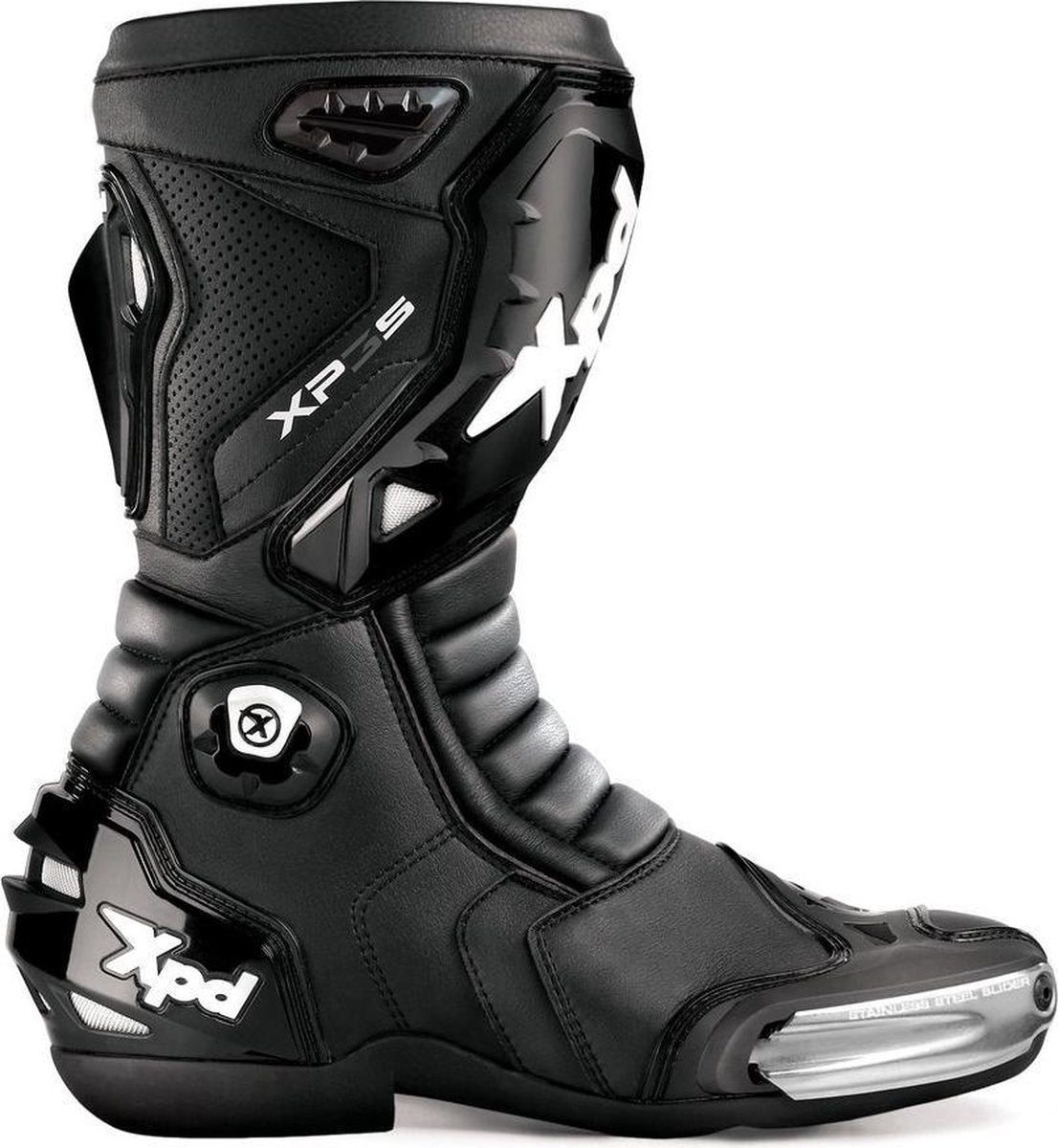 XPD XP3-S Black Motorcycle Boots 42