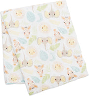 Lulujo swaddle 100% katoen 120x120 cm - Jungle Safari