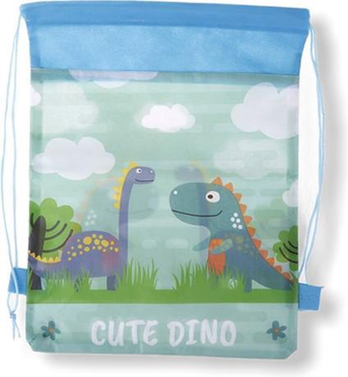 Zwemtas - Gymtas - Dino - Rugtas met trekkoorden - Dinosaurus - Jongens rugzak - GRATIS verzending