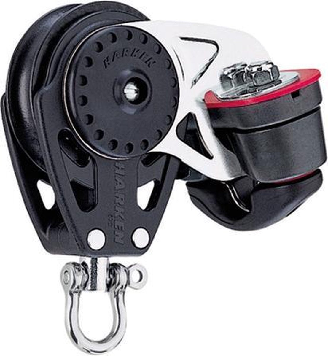 Harken Carbo 1-schijfs+klem 40 mm