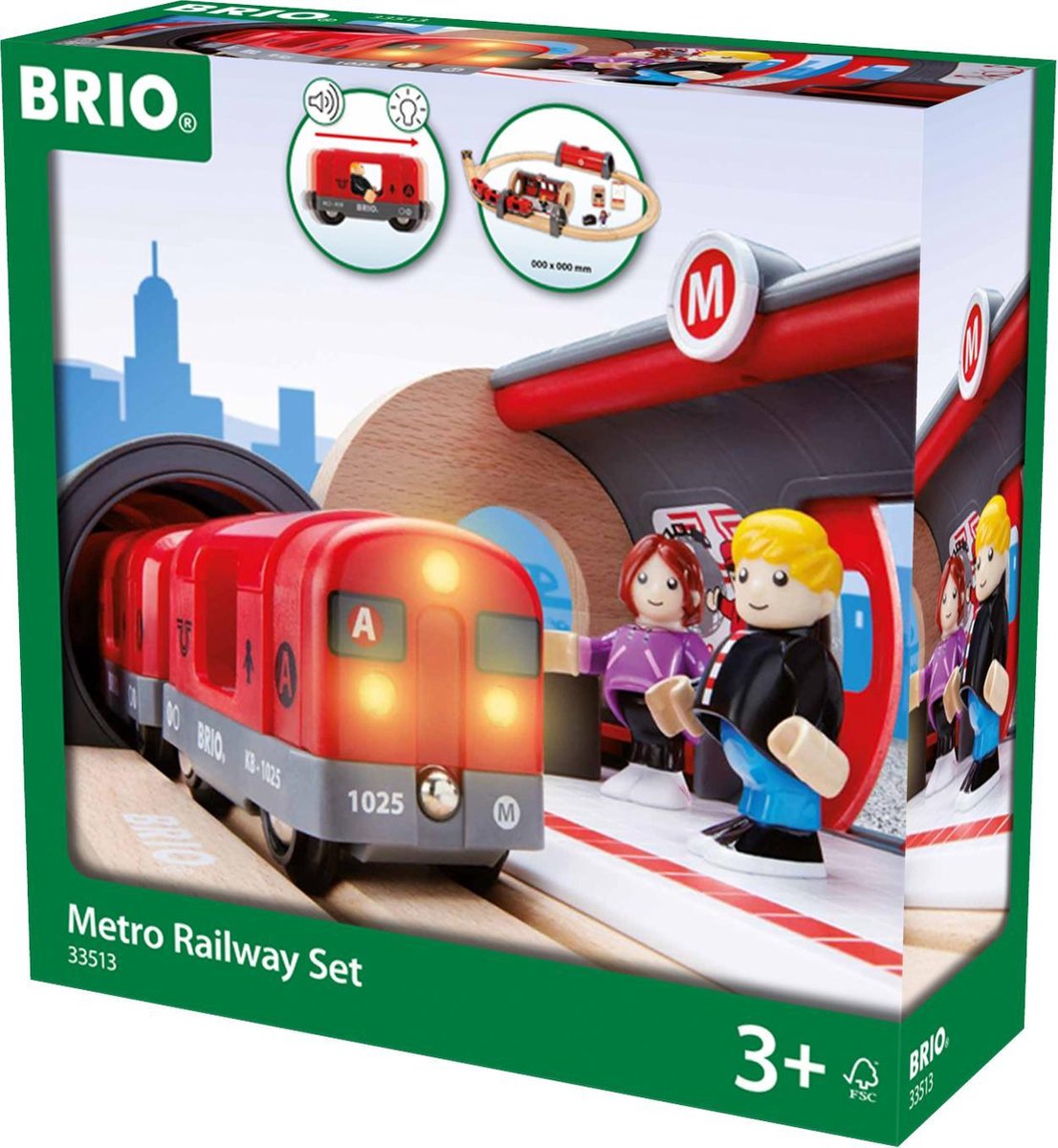 BRIO Metro treinset - 33513