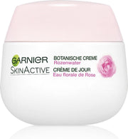 Garnier Skinactive Face Botanische Dagcrème met Rozenwater - 2 x 50ml - Voordeelverpakking - Droge en Gevoelige Huid