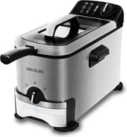 Frituurmachine Cecotec CleanFry 3000 ProFilter 3 L 2000W Zwart Roestvrij staal