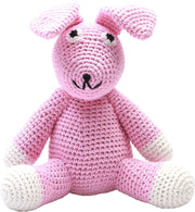 Naturezoo Knuffeldier Konijn Xl Gehaakt 40 Cm Roze